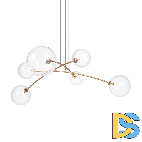 Подвесная люстра Maytoni Mood MOD172PL-06BS