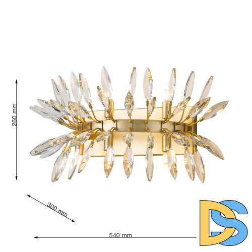 Настенный светильник Favourite Rays 4058-6W