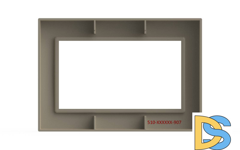 Рамка для двухместной розетки без заземления ELBI Vega 510-010300-908