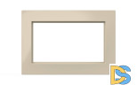 Рамка для двухместной розетки без заземления ELBI Vega 510-010300-908