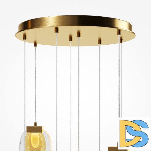 Каскадная люстра Maytoni Biology MOD367PL-L30BBSK