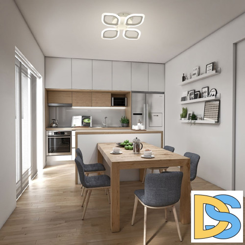 Потолочная люстра De Markt Мадлен 424013104