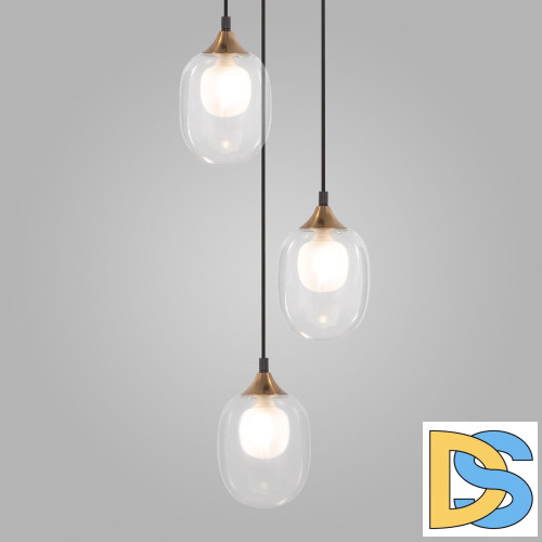 Подвесной светильник Eurosvet 70216/3 латунь a064747