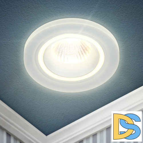 Встраиваемый светильник Эра DK90 WH Б0054358