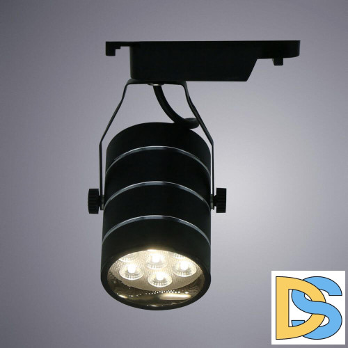 Трековый светодиодный светильник Arte Lamp Cinto A2707PL-1BK