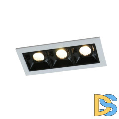 Встраиваемый светодиодный светильник Arte Lamp Grill A3153PL-3BK