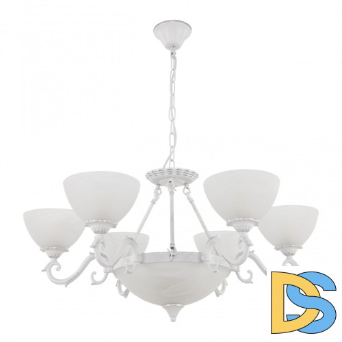 Подвесная люстра Arte Milano 340518/6-3 WT+SL