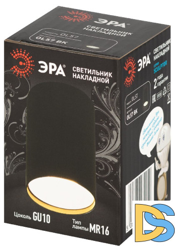 Накладной светильник Эра OL57 BK Б0066796