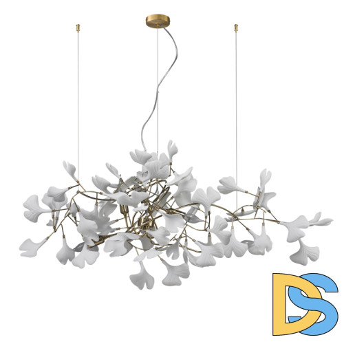 Подвесная люстра Delight Collection 10881P/L1000 gold/white