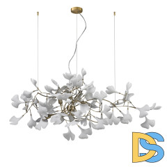 Подвесная люстра Delight Collection 10881P/L1000 gold/white