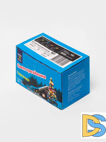 Светодиодная гирлянда Uniel (UL-00003946) разноцветный UDL-S1500-300/DGA Multi IP20 Mini