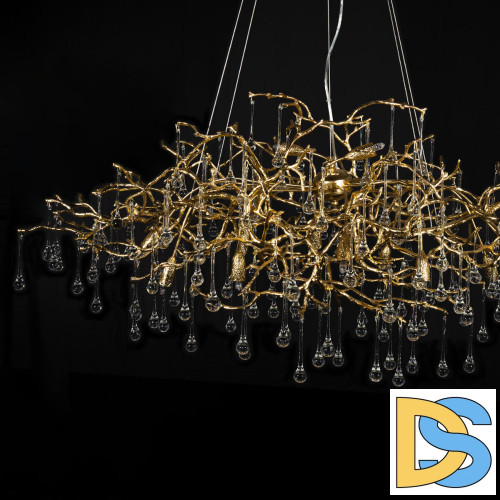 Подвесная люстра Loft IT Bijout 10067/1250 GD