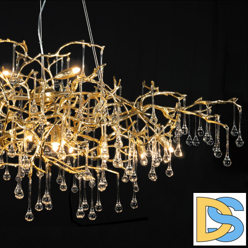 Подвесная люстра Loft IT Bijout 10067/1250 GD