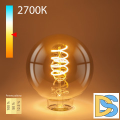 Филаментная светодиодная лампа Elektrostandard Dimmable E27 5W 2700K 4690389169144