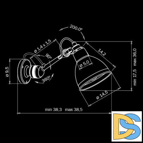 Спот Lightstar Loft 765607