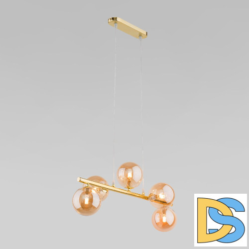 Подвесная люстра TK Lighting 4549 Estera Gold a065195