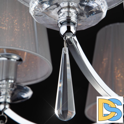 Подвесная люстра Eurosvet Valery 60079/5 хром