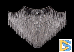 Люстра на штанге Bohemia Ivele Crystal 77071/115 Ni