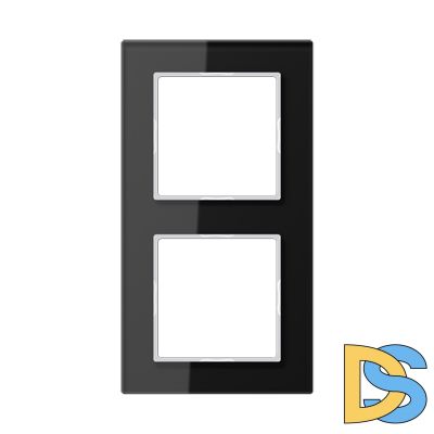 Рамка двухместная Jung AC582GLSW