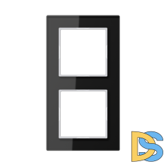 Рамка двухместная Jung AC582GLSW