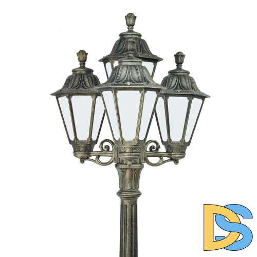 Уличный фонарь Fumagalli Gigi Bisso/Rut 3+1 E26.156.S31.BYF1R