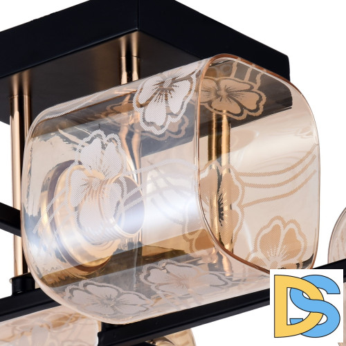 Потолочная люстра Reluce 72108-0.3-04 BK+FGD