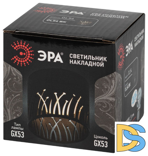 Накладной светильник Эра OL54 BK Б0061192