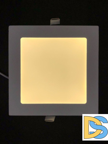 Встраиваемый светильник Elvan VLS-102SQ-12W-WW-Wh