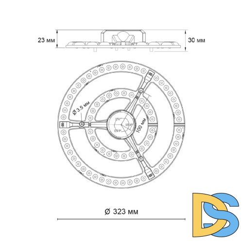 Светодиодный модуль Novotech Color LED 72W 3000/4200/6300K 357774