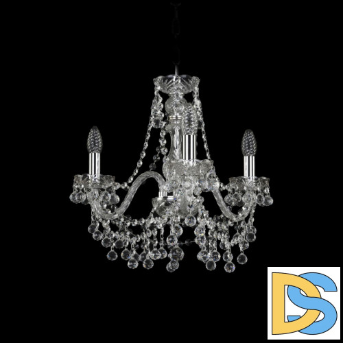 Подвесная люстра Bohemia Ivele Crystal 1409/3/160 Ni