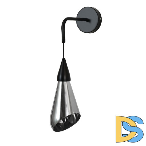 Бра Indigo Riflesso 11049/1W Black V000111L