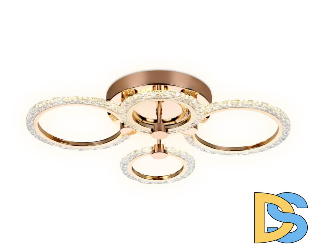Потолочная светодиодная люстра Ambrella Light Acrylica Original FA416