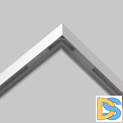 Коннектор питания угловой Maytoni Magnetic track system Exility TRA034CPC-42W-15-1