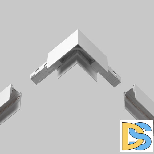 Коннектор питания угловой Maytoni Magnetic track system Exility TRA034CPC-42W-15-1