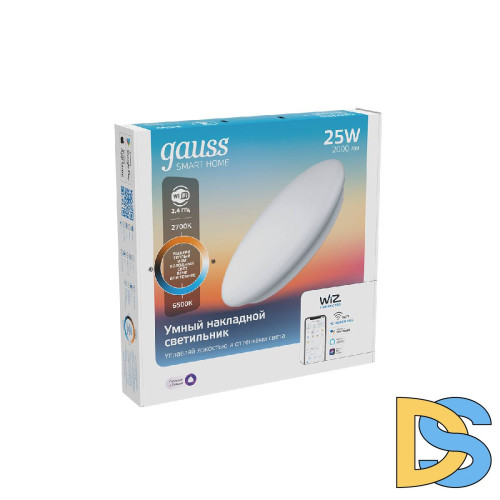 Накладной светодиодный светильник Gauss Smart Home 2050112