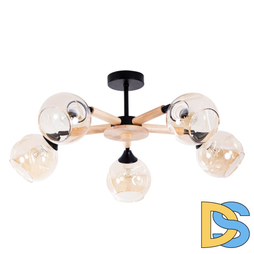 Люстра на штанге Arte Lamp Branson A4370PL-5BR