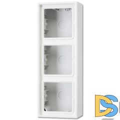 Коробка трехместная Jung LS583ASW