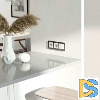 Выключатель Веркель двухклавишный (белый) W1220001