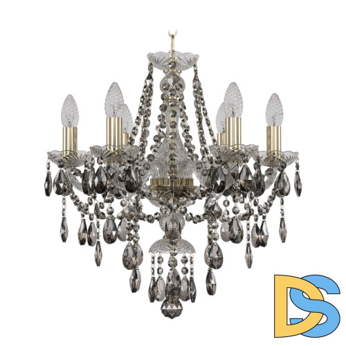 Подвесная люстра Bohemia Ivele Crystal 1415/6/165 G R731