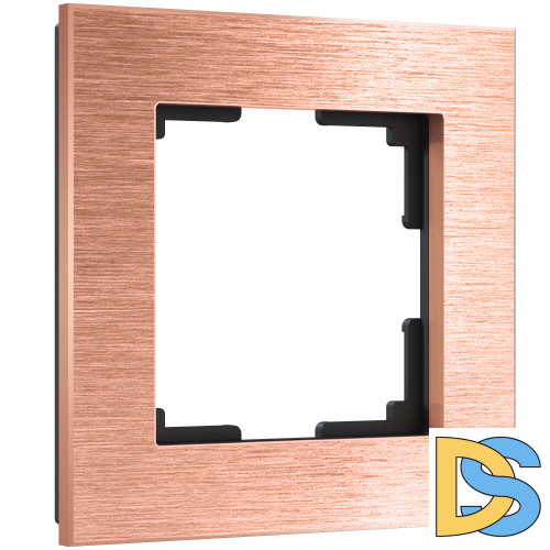 Рамка на 1 пост Werkel Aluminium (бронза) W0011712