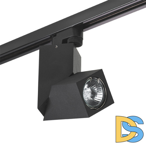 Трековый светильник Lightstar Track 1 black A1T051057 (592017+051057)