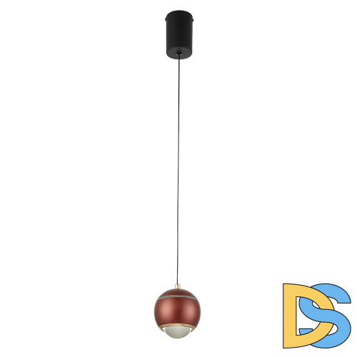 Подвесной светильник Crystal Lux CARO SP LED RED