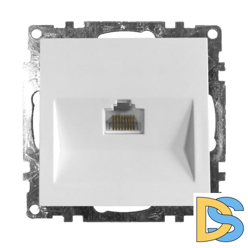 Розетка компьютерная 1-местная RJ-45 Stekker 39305