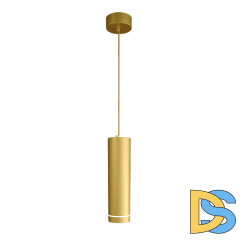 Подвесной светодиодный светильник Elektrostandard DLR023 12W 4200K золото матовый 4690389148170