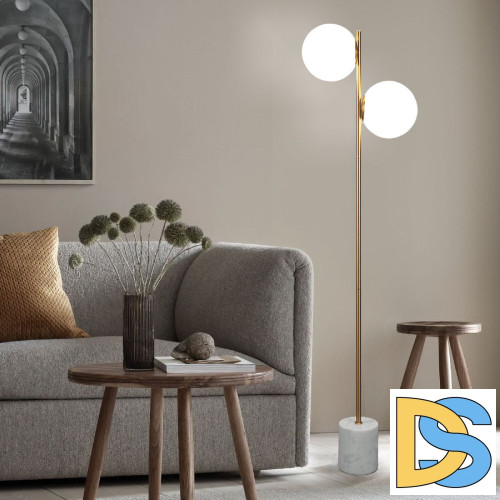 Торшер Eurosvet Marbella 01158/2 латунь a064390