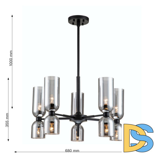 Люстра на штанге Favourite Amusing 2877-5P