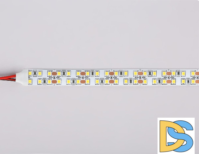 Светодиодная лента двухрядная Ambrella Light LED Strip 12В 2835 24Вт/м 4500K 5м IP20 GS1702