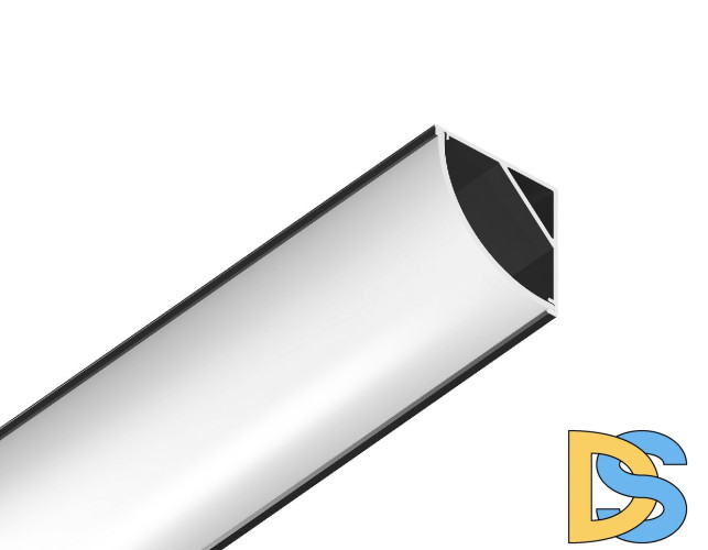 Алюминиевый угловой профиль Ambrella Light Alum Profile GP2100BK
