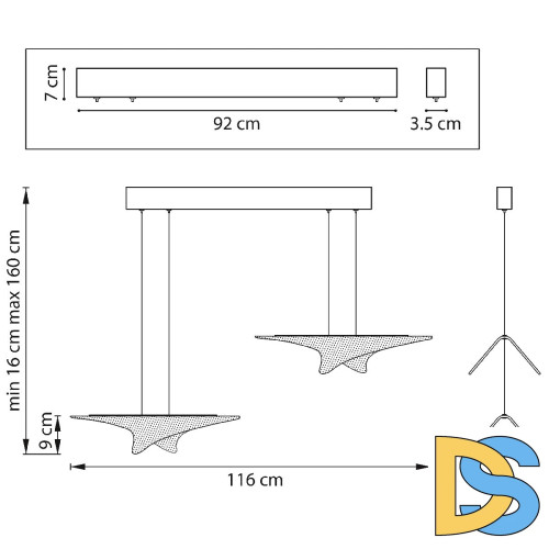 Подвесная люстра Lightstar Varese 731323