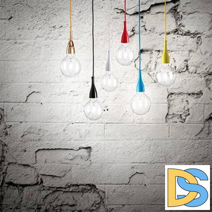 Подвесной светильник Ideal Lux Minimal SP1 Giallo 063621